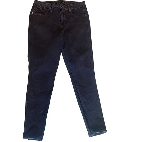 AG Denim Skinny Jeans Sz 10 Black #303M - Picture 1 of 8